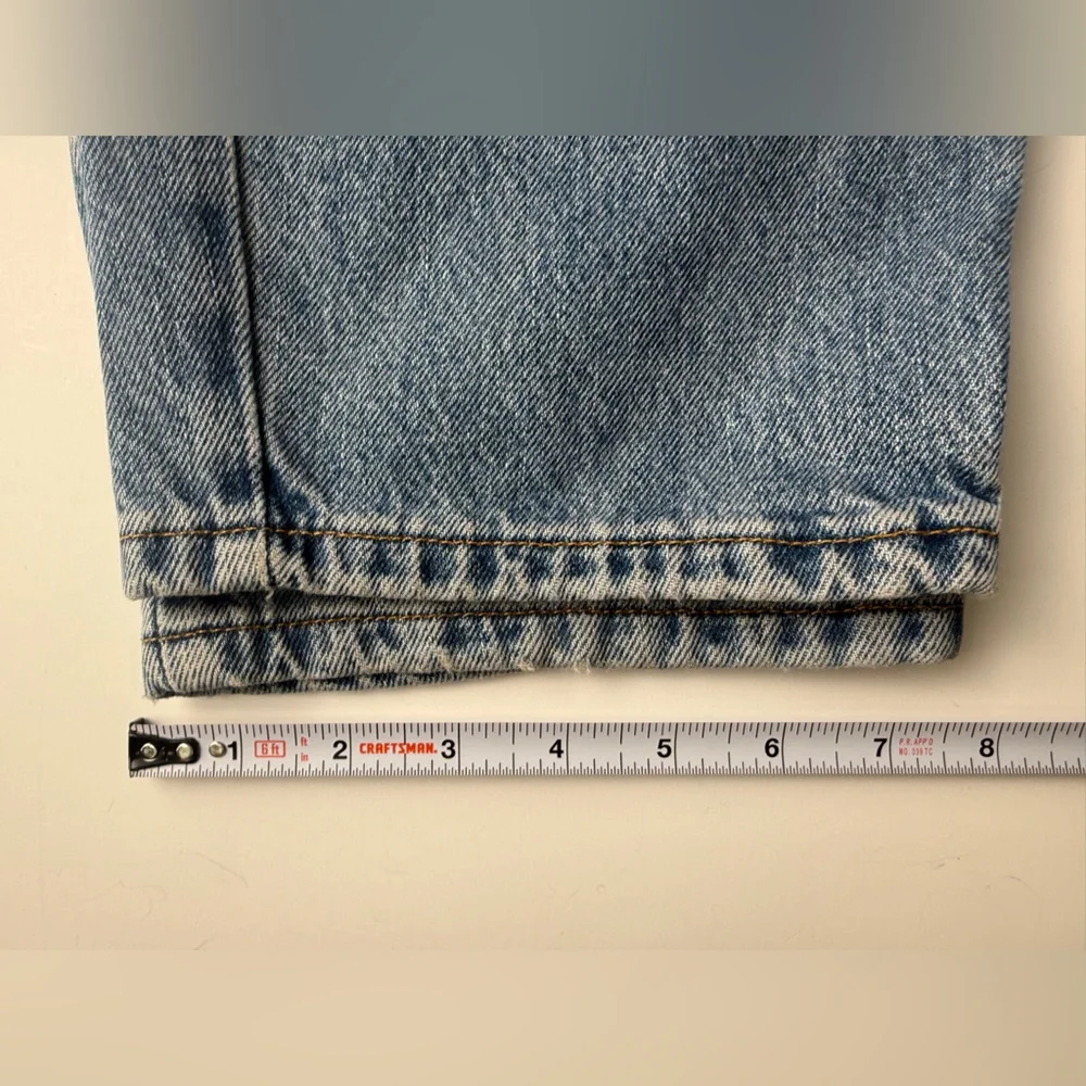 VTG Levi's 560‎ Loose Fit Tapered Leg 36x34 Blue Denim Red Tab 90's Retro Baggy